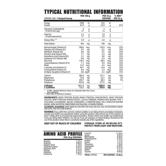 NPL - Whey Slim Birthday Cake - 820g | One Life Health