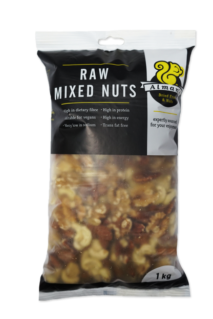 ALMANS - Mixed Nuts Plain - 1kg | One Life Health