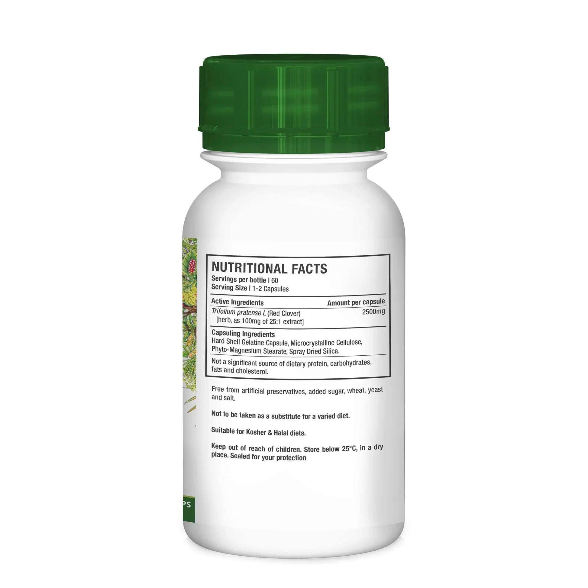 NUTRIHERB - Red Clover 60 Capsules | One Life Health