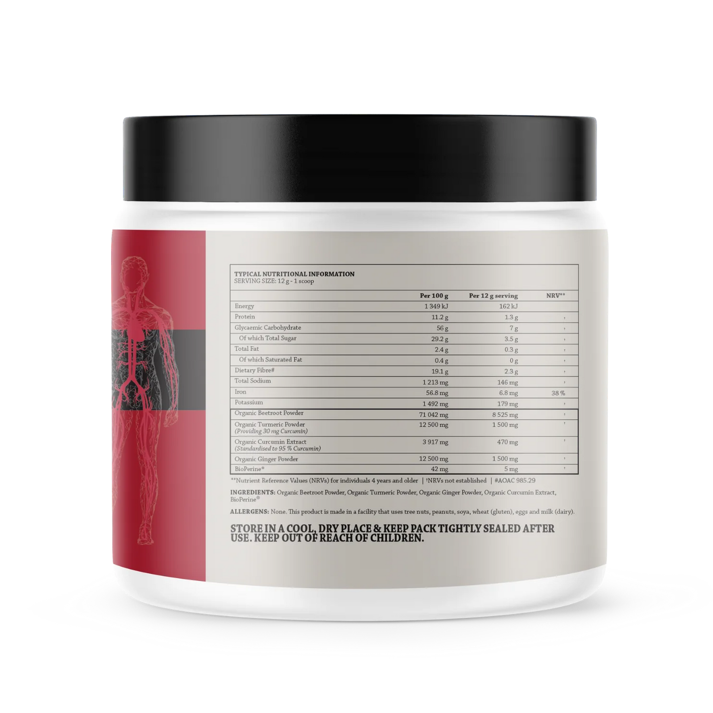 REMEDY GREENS - Superbeets Circulation - 360g | One Life Health