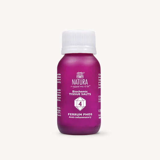 NATURA - Tissue Salt No.4 - Ferrum phos - 125 Tablets | One Life Health