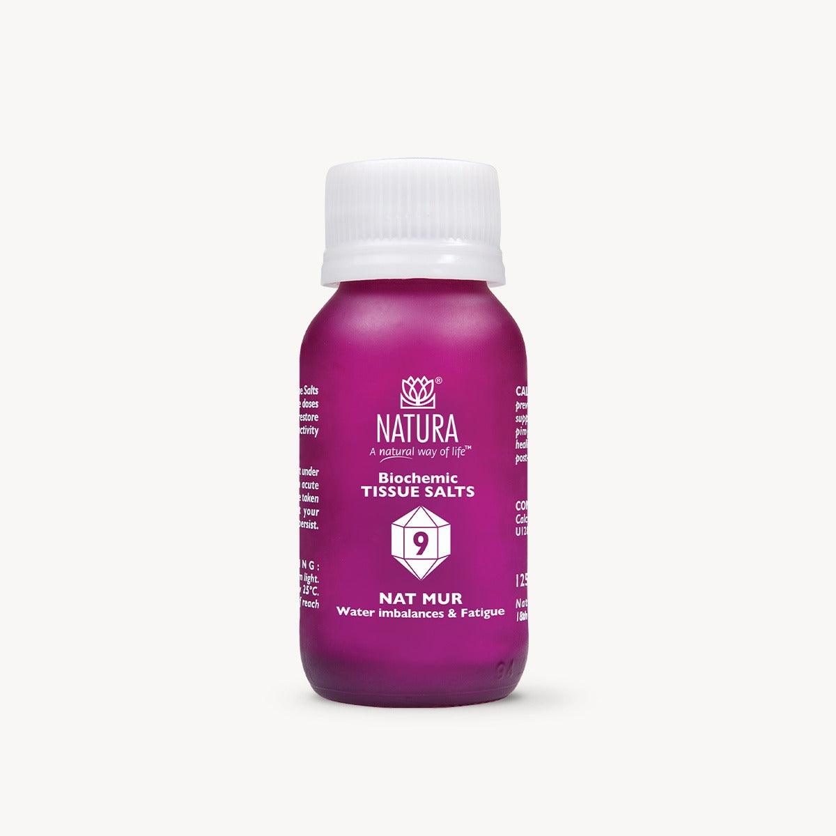 NATURA - Tissue Salt No.9 - Nat Mur - 125 Tablets | One Life Health