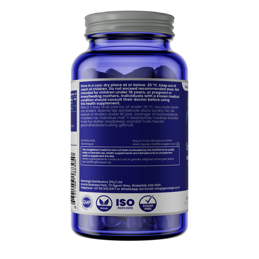 GENOLOGIX - L-Glutathione 500 mg - 60 Veg Capsules | One Life Health