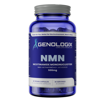GENOLOGIX - NMN 500mg - 60 Veg Capsules | One Life Health