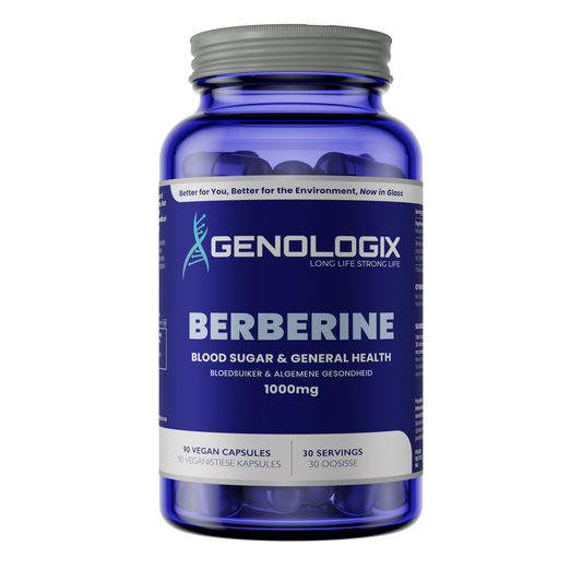 GENOLOGIX - Berberine 1000 mg - 90 Veg Capsules | One Life Health