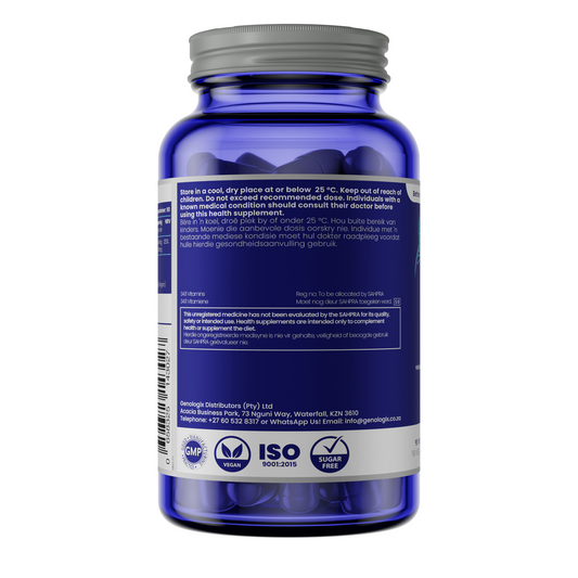 GENOLOGIX - Folate 500 mcg - 90 Veg Capsules | One Life Health