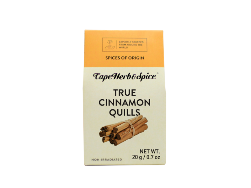 CAPE HERB & SPICE - True Cinnamon Quills - 20g | One Life Health
