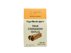 CAPE HERB & SPICE - True Cinnamon Quills - 20g