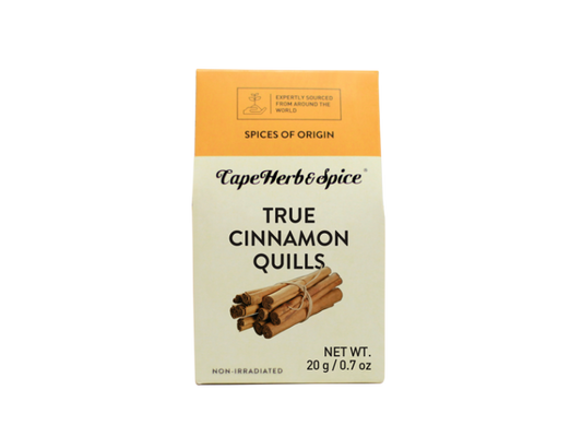 CAPE HERB & SPICE - True Cinnamon Quills - 20g | One Life Health