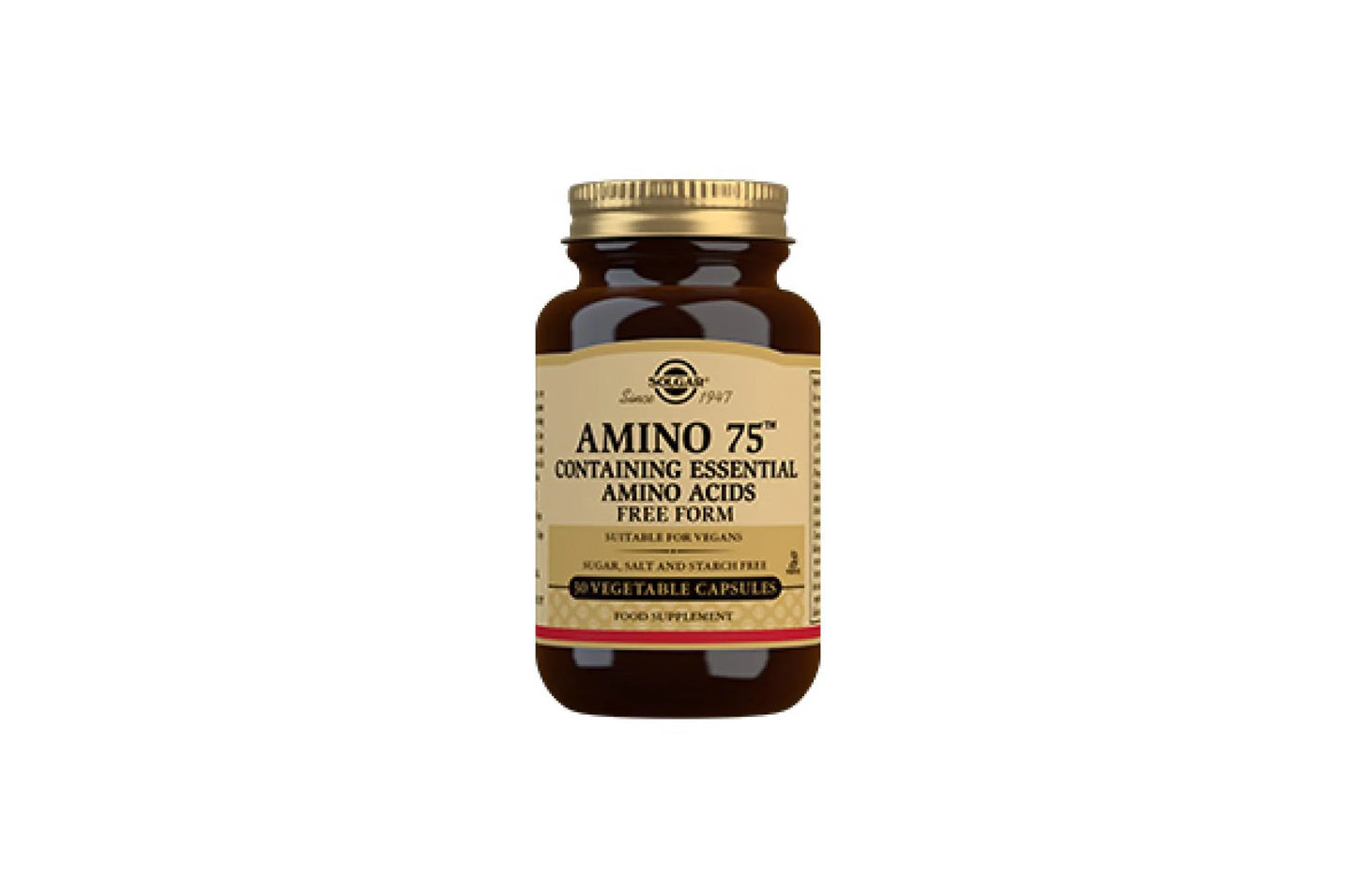 SOLGAR - Amino 75 Essential Amino Acids -30 Vegetable Capsules | One Life Health