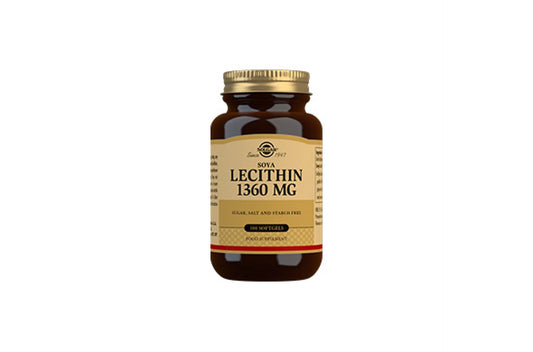 SOLGAR - Soya Lecithin 1360 mg - 100 Softgels | One Life Health