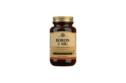 SOLGAR - Boron 3 mg Vegetable - 100 Capsules | One Life Health