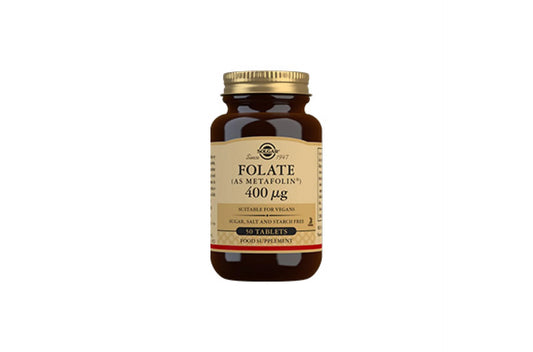 SOLGAR - Folate 400 μg (as Metafolin ®) - 50 Tablets | One Life Health