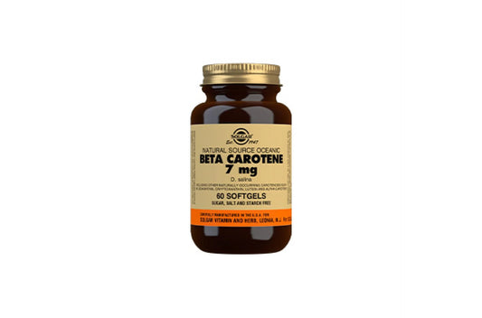 SOLGAR - Natural Source Oceanic Beta-carotene - 60 Softgels | One Life Health