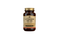 SOLGAR - L-Tyrosine 500mg - 50 Vegetable Capsules