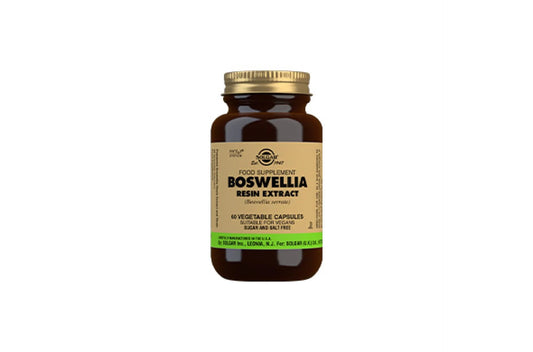 SOLGAR - Boswellia Resin Extract - 60 Vegetable Capsules | One Life Health