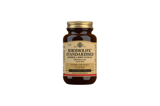 SOLGAR - Rhodiola Root Extract - 60 Vegetable Capsules | One Life Health