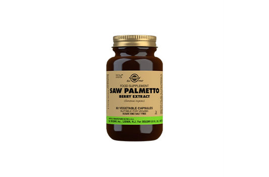 SOLGAR - Saw Palmetto Berry Extract - 60 Vegetable Capsules | One Life Health