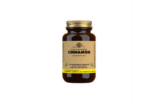 SOLGAR - Cinnamon Vegetable - 100 Capsules | One Life Health