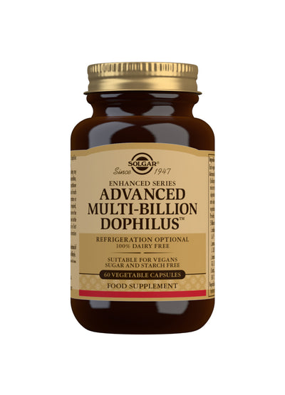 SOLGAR - Advanced Multi-Billion Dophilus - 60 Vegetable Capsules