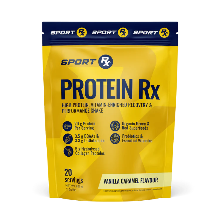 SPORT RX - Protein Rx | Vanilla Caramel 800g | One Life Health