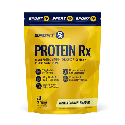SPORT RX - Protein Rx | Vanilla Caramel 800g | One Life Health