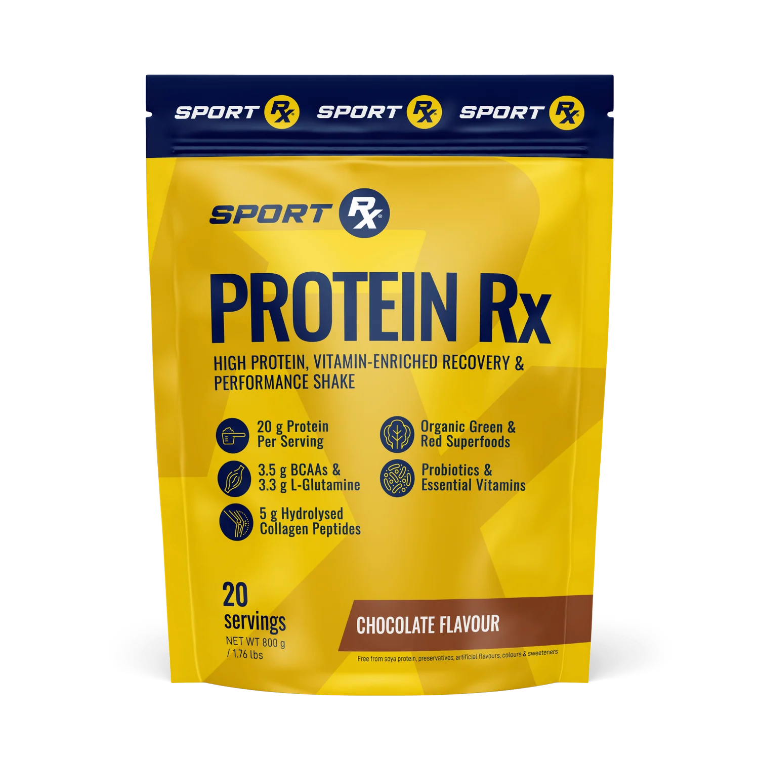 SPORT RX - Protein Rx | Chocolate 800g | One Life Health