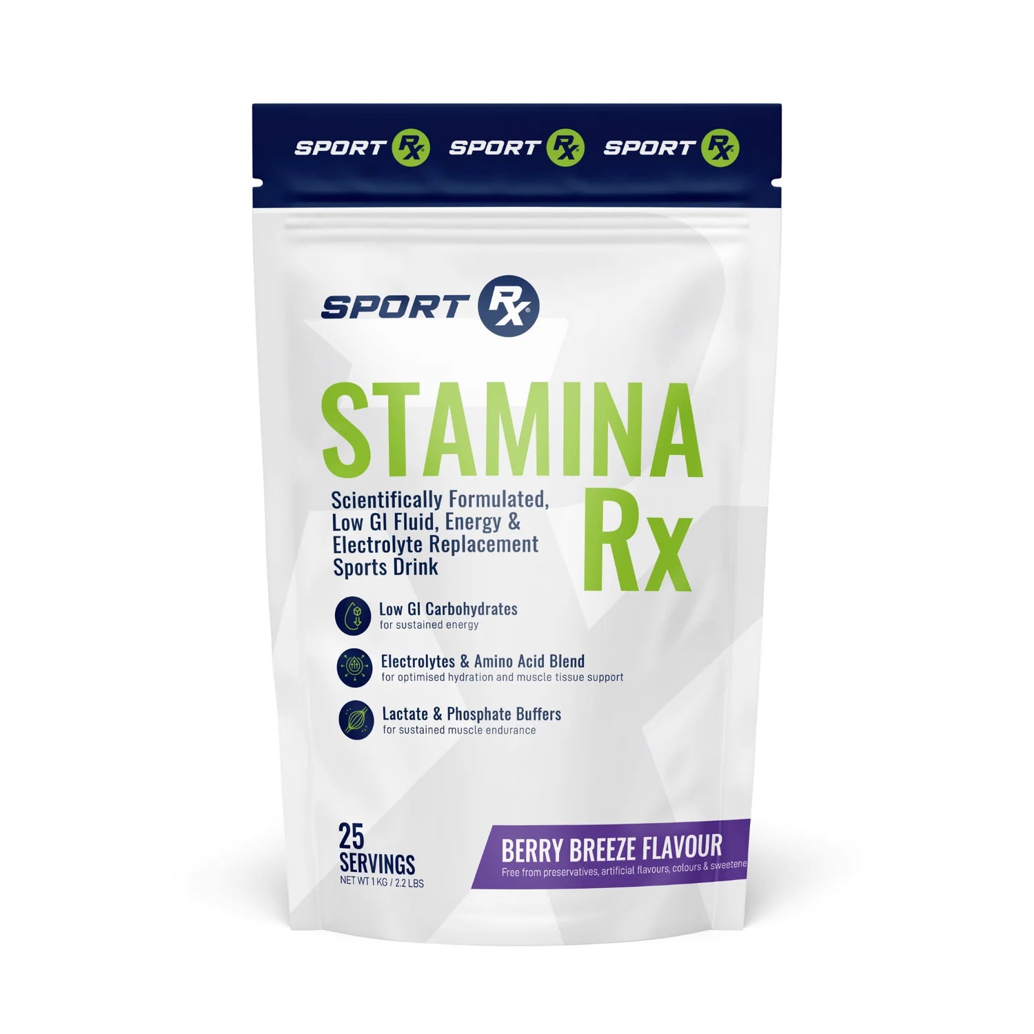 SPORT RX - STAMINA Rx Berry Breeze - 1kg | One Life Health