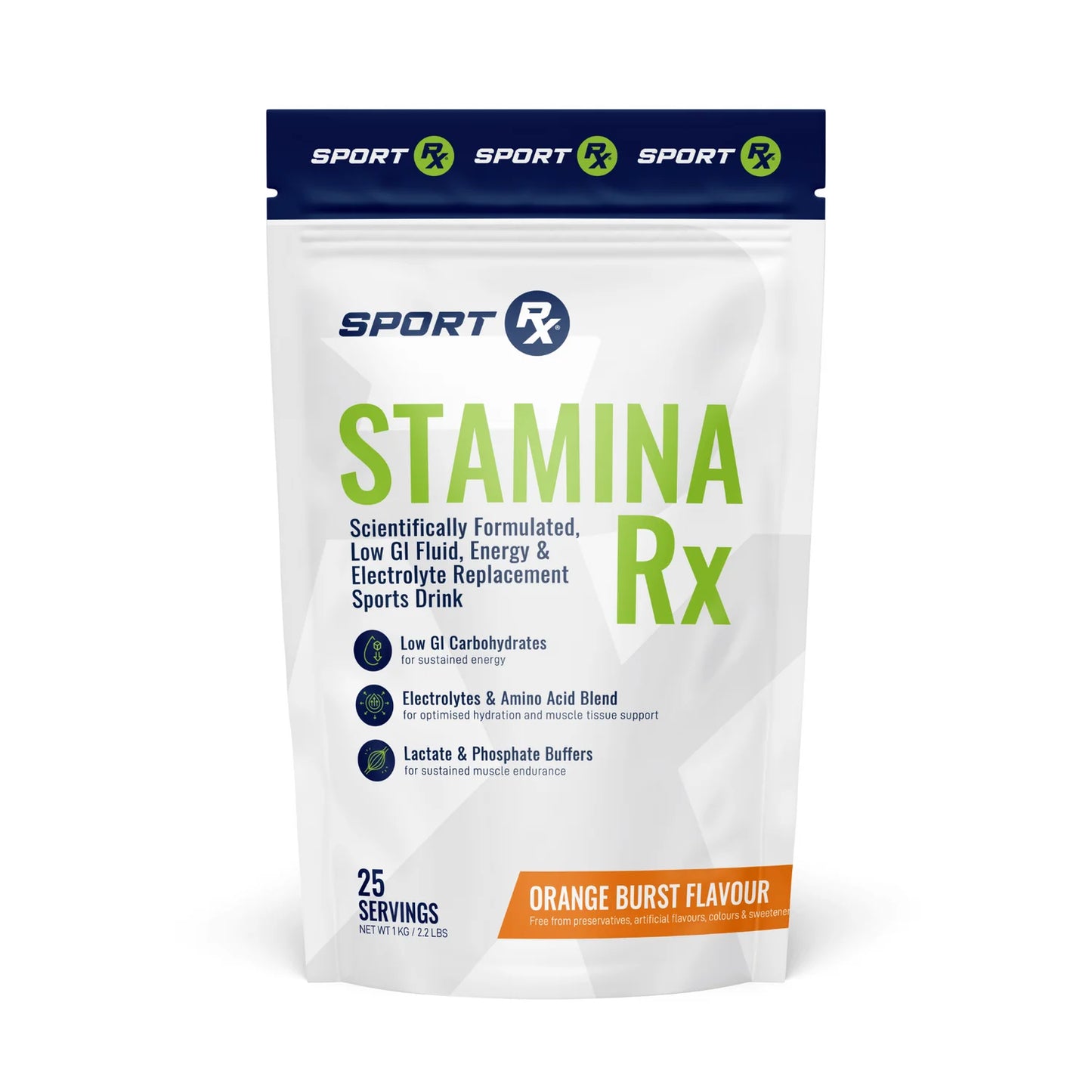 SPORT RX - STAMINA Rx Orange Burst - 1kg | One Life Health