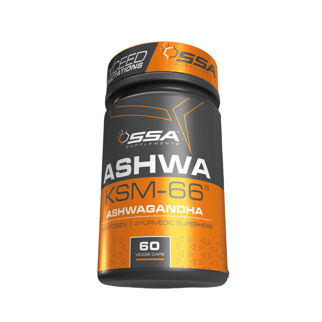 SSA Nutrition - Ashwagandha KSM-66 - 60 Veg Capsules | One Life Health