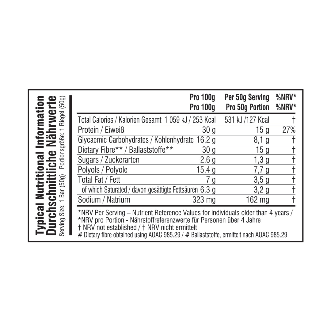 SSA CORE SERIES - High Protein Nougat - Vanilla Cream - 50g Bar | One Life Health