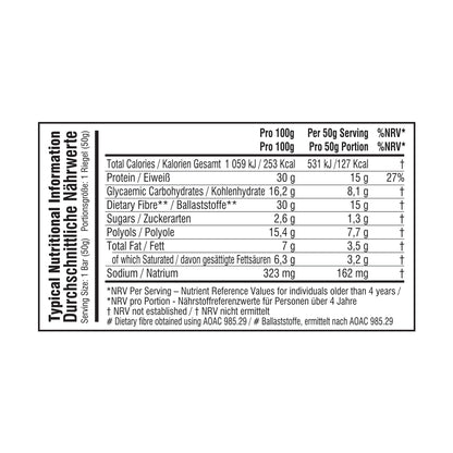 SSA CORE SERIES - High Protein Nougat - Vanilla Cream - 50g Bar | One Life Health
