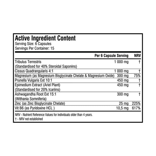 SSA ELITE SERIES - Hardcore Rhino - 90 Capsules | One Life Health