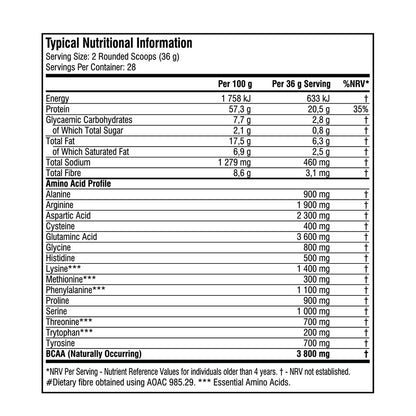 SSA WELLNESS SERIES - Vegan Protein - Vanilla Chai 908g | One Life Health