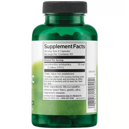 SWANSON - Probiotic 1 Billion CFU - 120 Capsules | One Life Health
