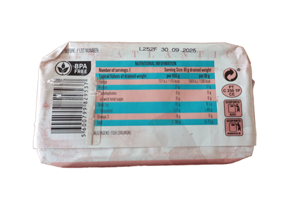 MAR - Salmon Fillets in Brine - 115g | One Life Health