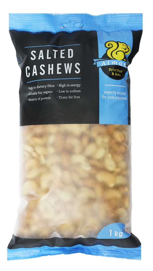 ALMANS - Cashews Salted - 1kg | One Life Health