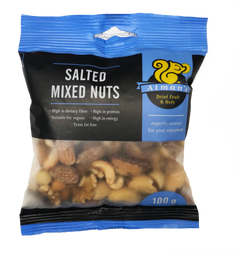 ALMANS - Mixed Nuts Salted - 100g