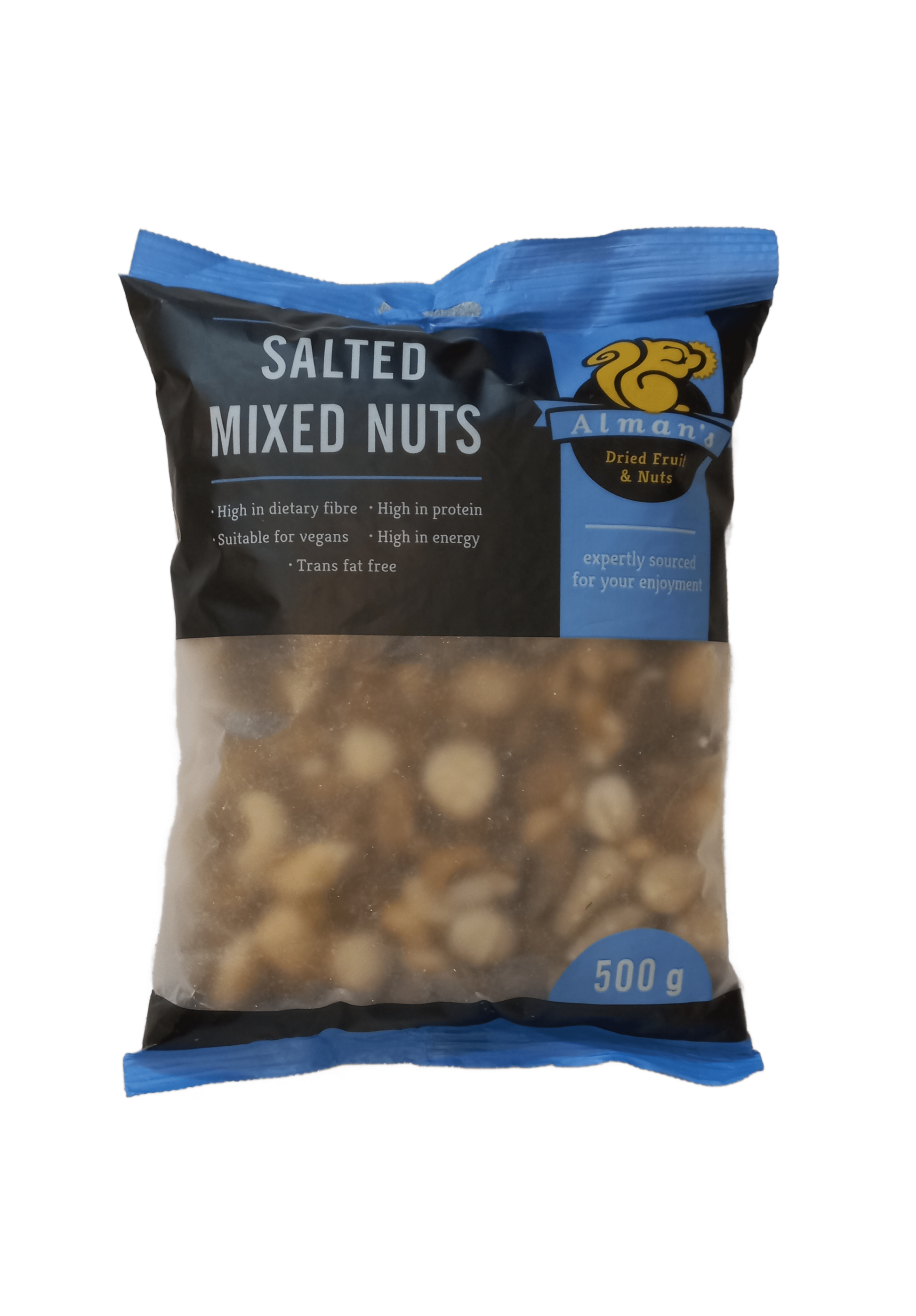 ALMANS - Mixed Nuts Salted - 500g | One Life Health