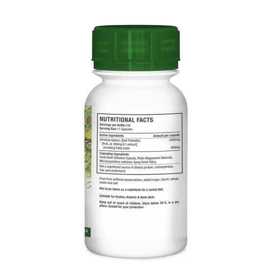 NUTRIHERB - Saw Palmetto 60 Capsules | One Life Health