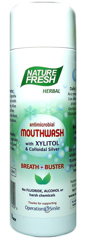 NATURE FRESH - Breath Buster Anti-Microbial - 250ml Mouthwash | One Life Health
