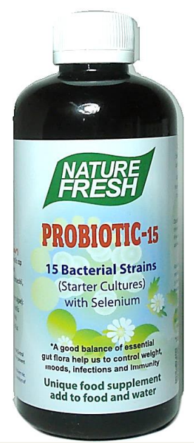 NATURE FRESH - Probiotic-15 Liquid - 200ml | One Life Health