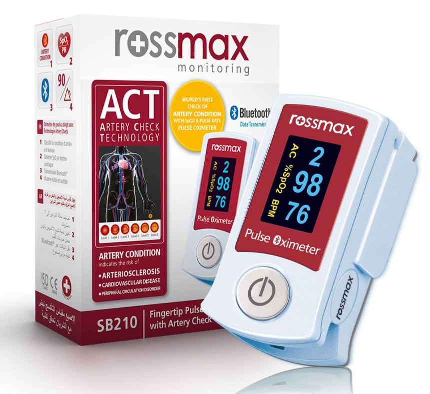 ROSSMAX - Pulse Oximeter SB210 with Bluetooth | One Life Health