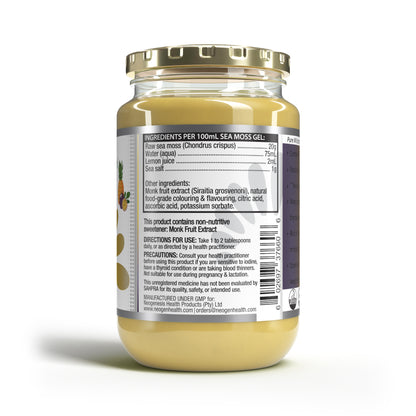 NEOGENESIS HEALTH - Sea Moss Gel Passionfruit and Pineapple - 375ml | One Life Health