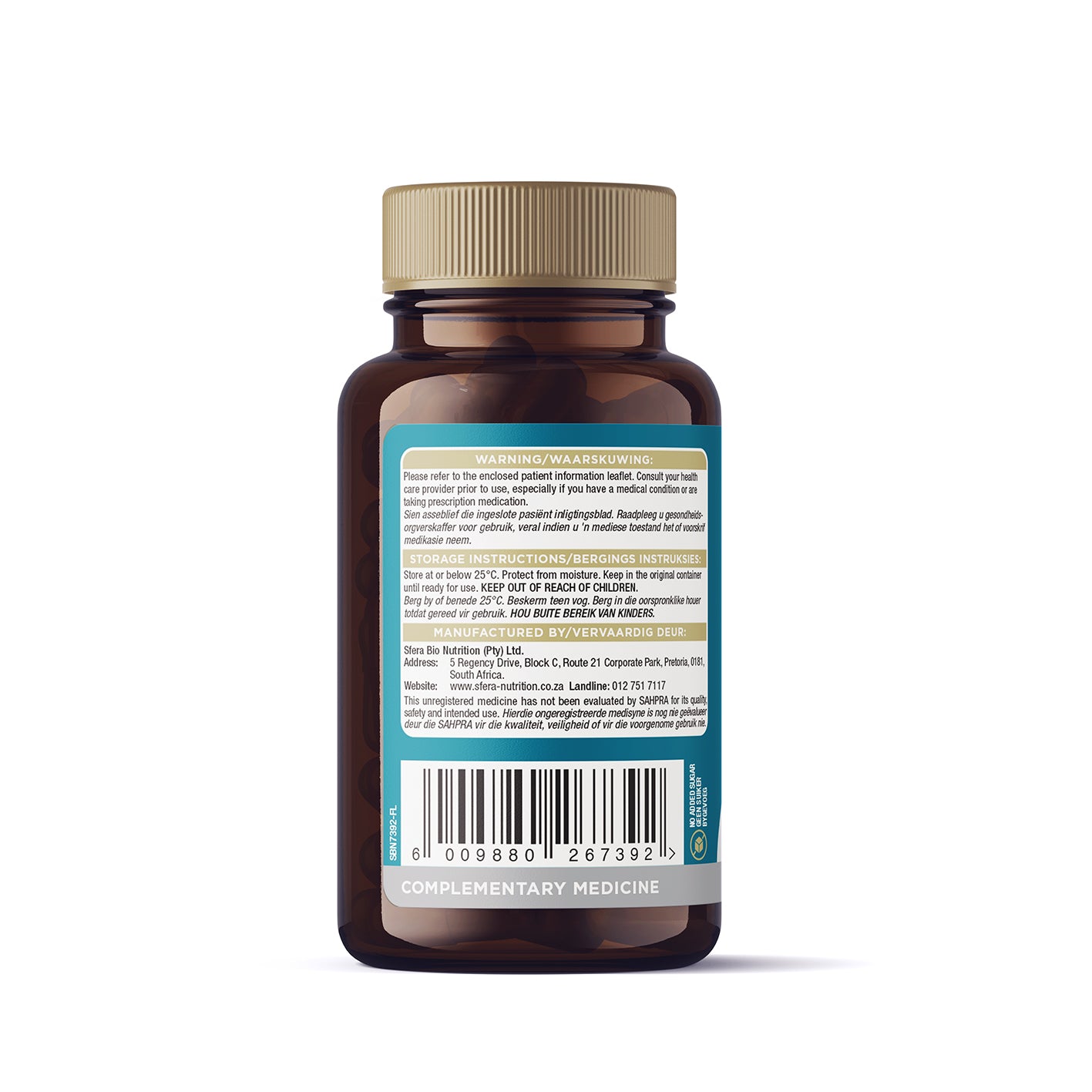 SFERA BIO NUTRITION - Magnesium Citrate 60 Capsules | One Life Health