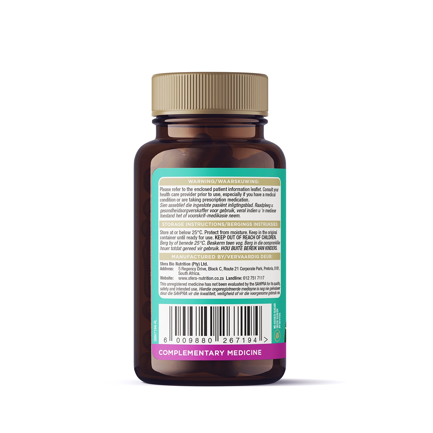 SFERA BIO NUTRITION - Milk Thistle Complex 60 Capsules | One Life Health
