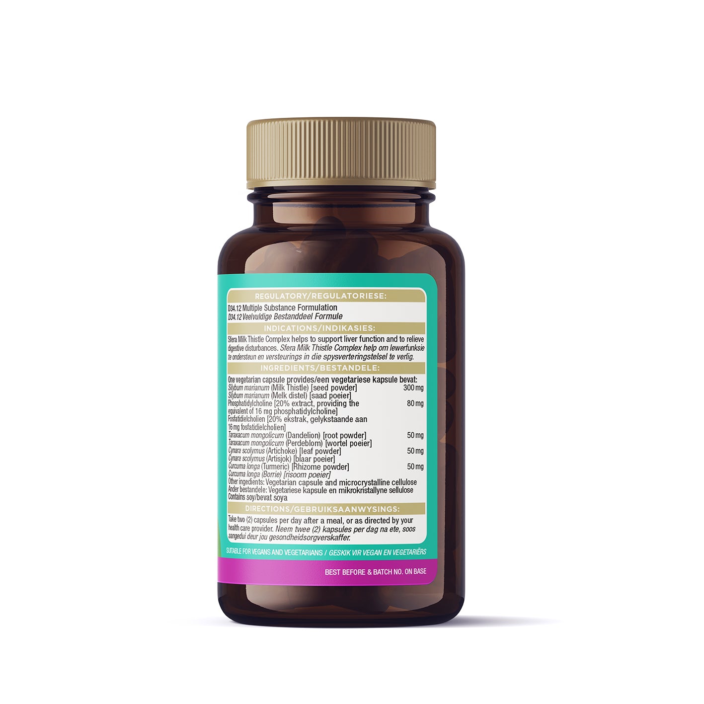 SFERA BIO NUTRITION - Milk Thistle Complex 60 Capsules | One Life Health