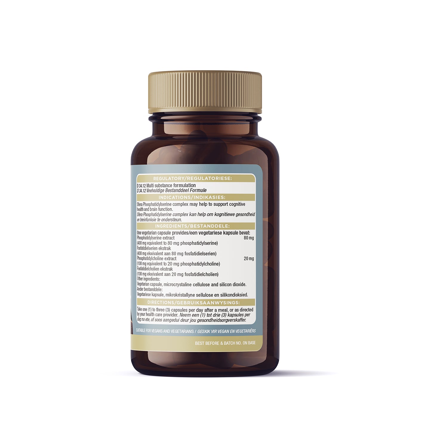 SFERA BIO NUTRITION - Phosphatidyl Serine Complex 60 Capsules | One Life Health