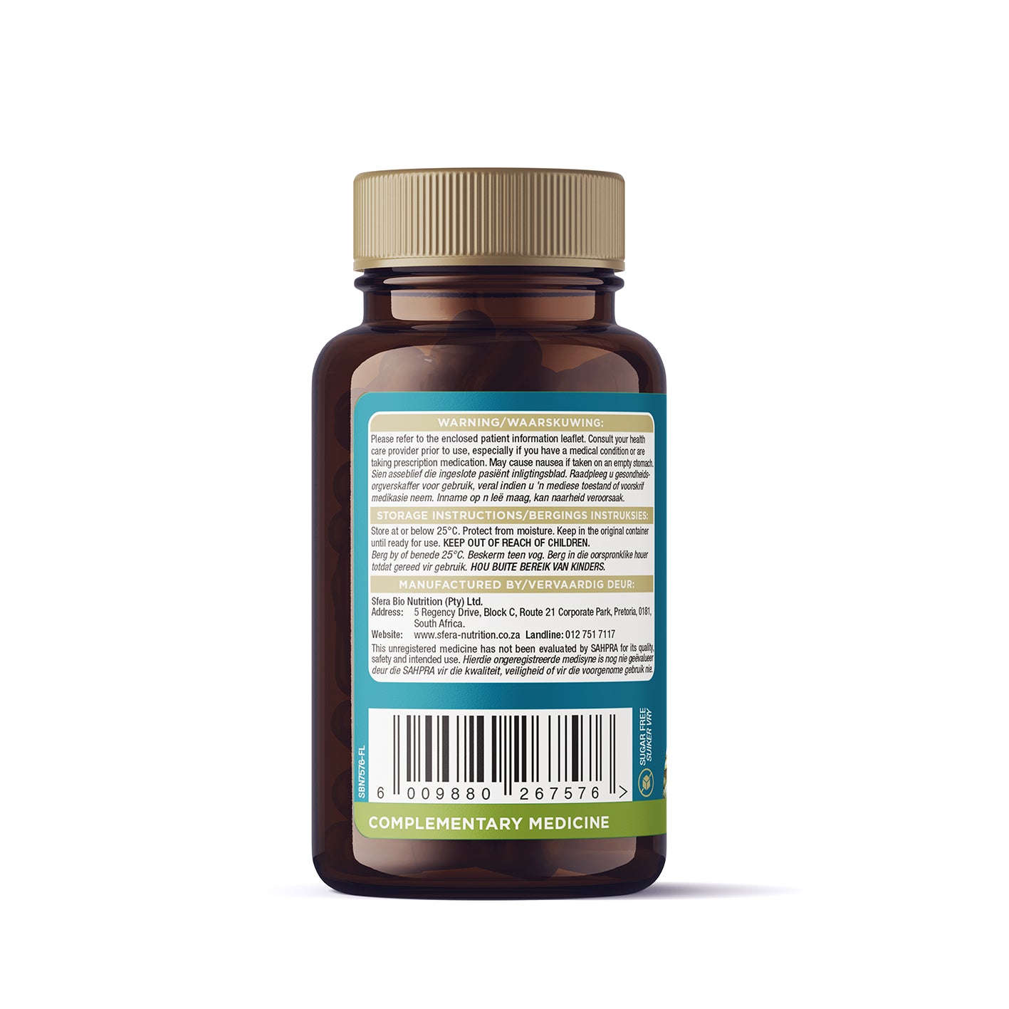 SFERA BIO NUTRITION - Zinc Complex 60 Capsules | One Life Health