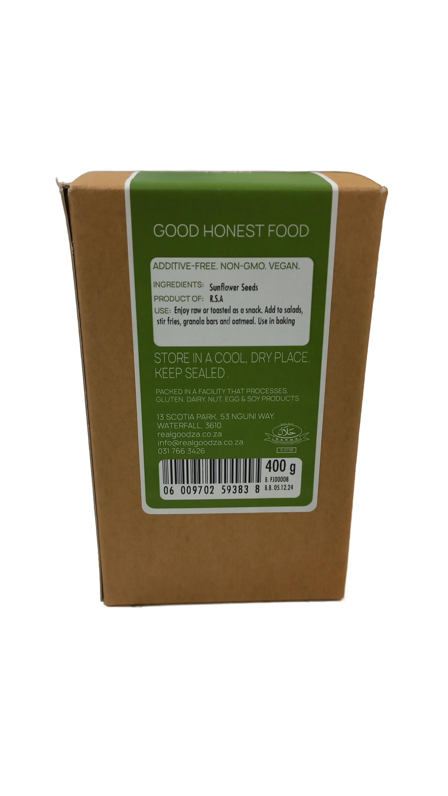 REAL GOOD - Sunflower Seeds - 400g | One Life Health